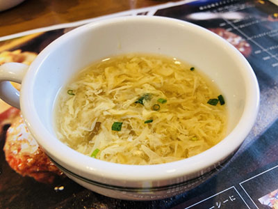 そばの実のスープ