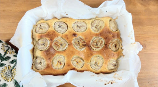 低GIしっとりバナナケーキ
