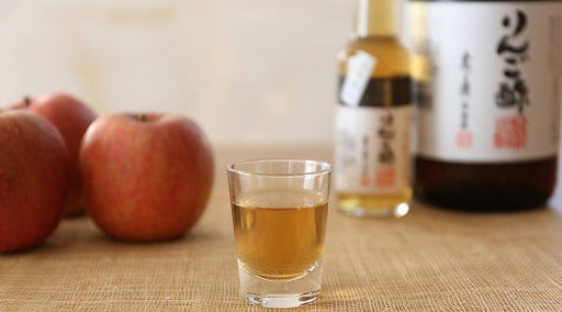 リンゴ酢の完成