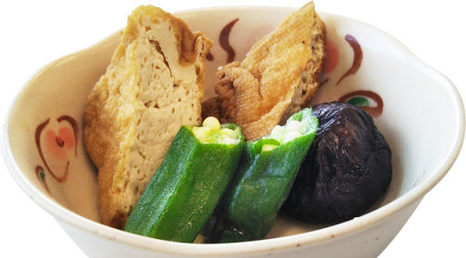 オクラと厚揚げのだし煮