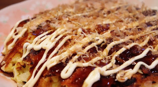 納豆お好み焼き