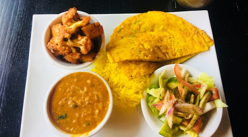 豆と鶏肉のカレー