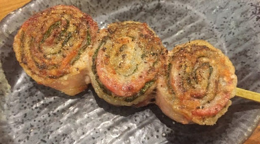 大葉を使った主菜