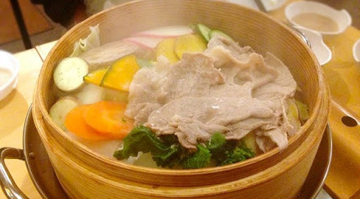 大葉と豚の重ね蒸し