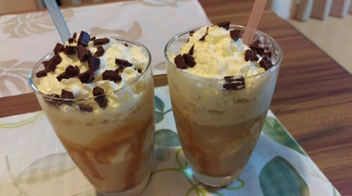 冷たいデザートに