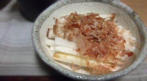 長いもの梅酢和え