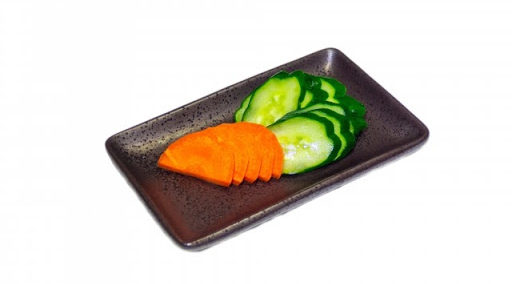 きゅうりとにんじんの漬物