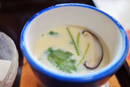 長いものホクホク茶碗蒸し