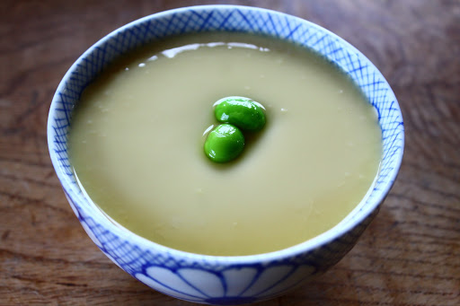 枝豆の濃厚茶碗蒸し