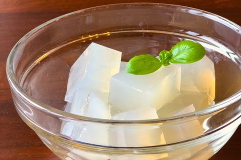 羅漢果入りゼリー