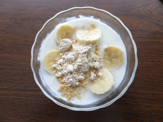 きのことアスパラの豆腐チゲ