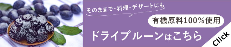 南仏アジャンのオーガニックプルーン