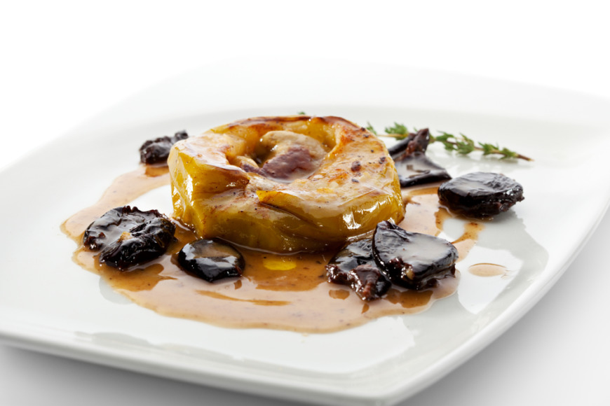 レバーのプルーン煮