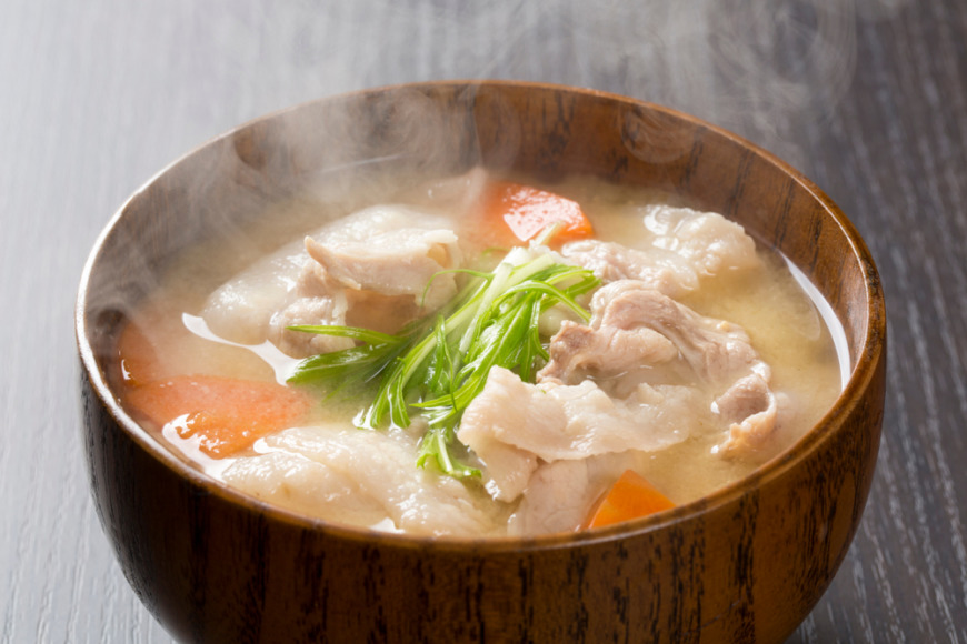 具だくさん豚汁