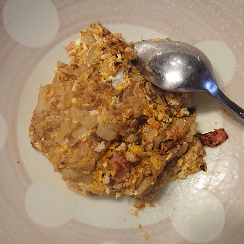 オートミールチャーハン