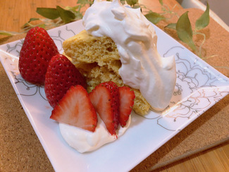 オートミールと大豆のケーキ