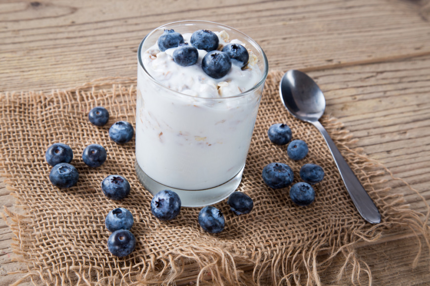 ヨーグルトでオーバーナイトオーツ