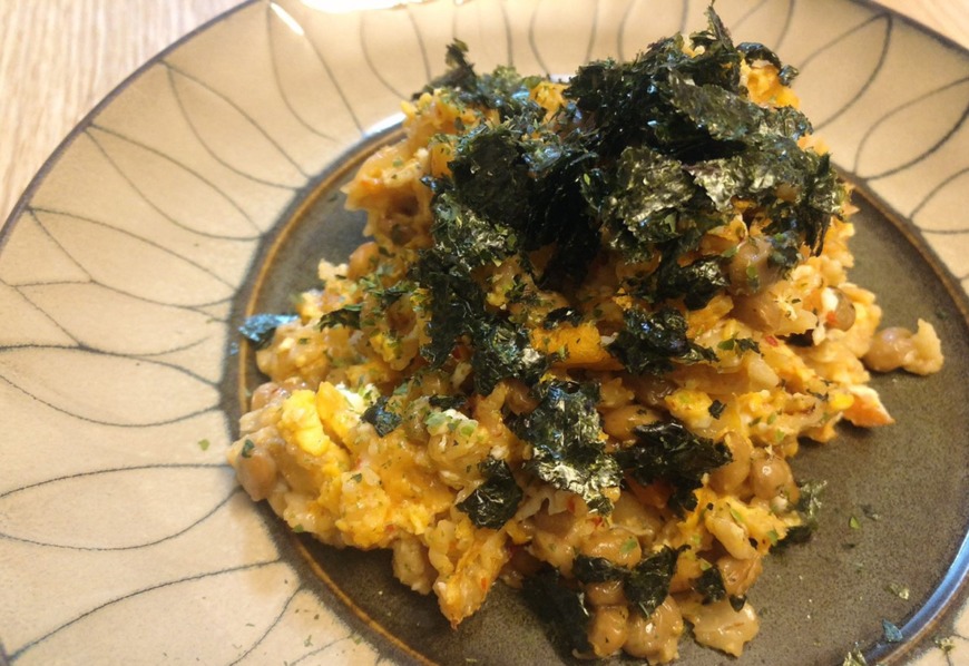 調味料なしでつくる絶品納豆チャーハン