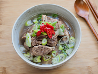 オートミールカルビクッパ