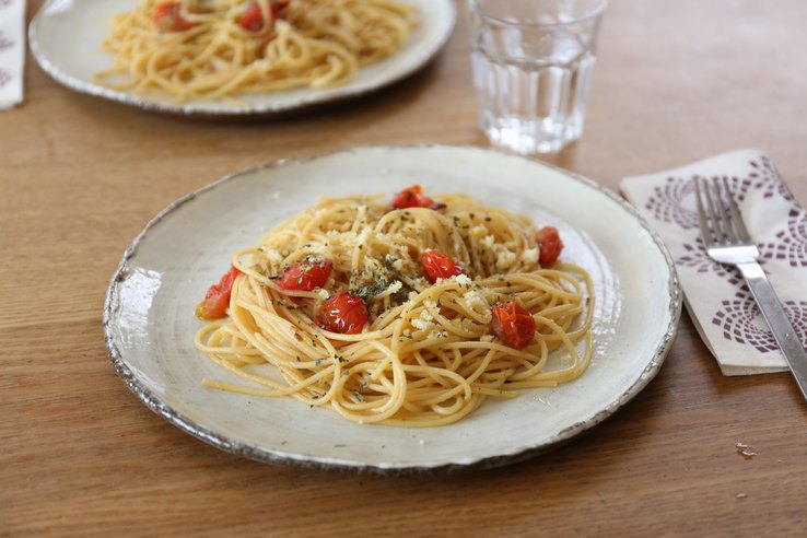 アマニ油パスタ