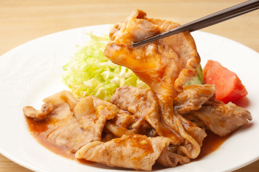 発酵調味料で漬け込む豚の生姜焼き