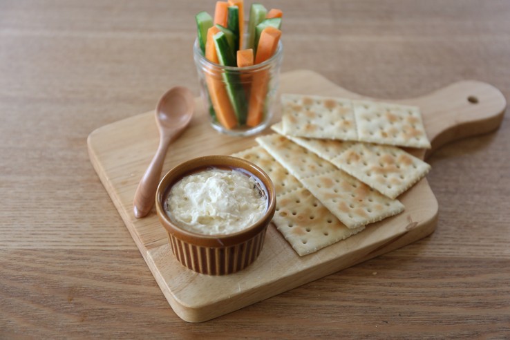 柿酢とクリームチーズ