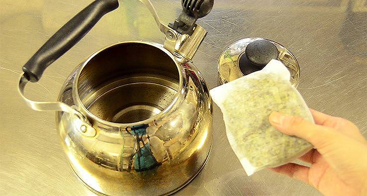 松の葉茶の淹れ方