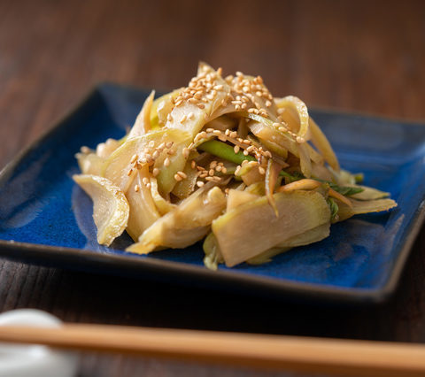 マコモダケの炒め物