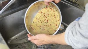 酵素玄米下準備2