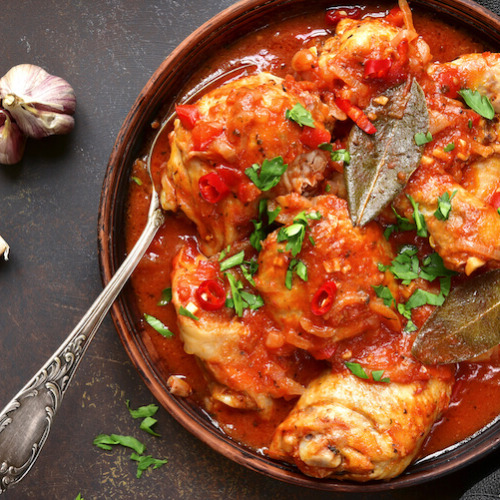 チキントマト煮