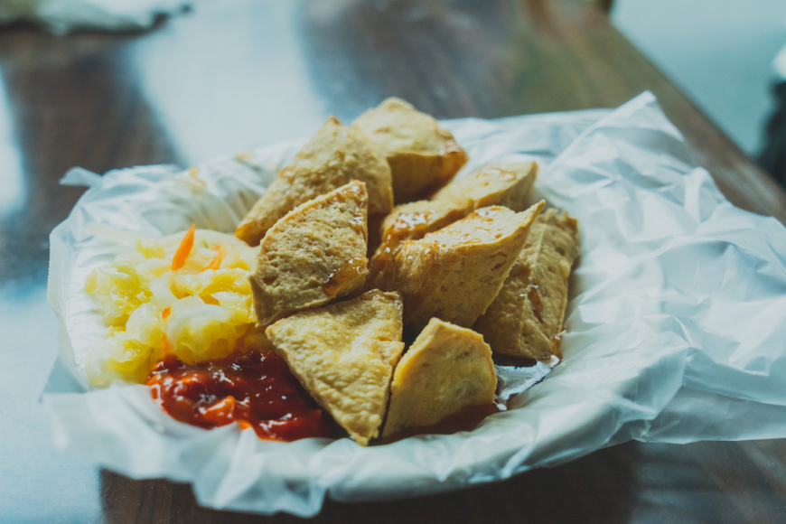 酪酸菌が多く含まれている臭豆腐