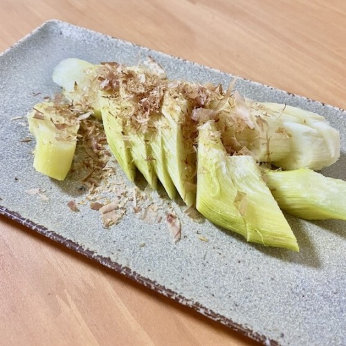 マコモダケの素焼き