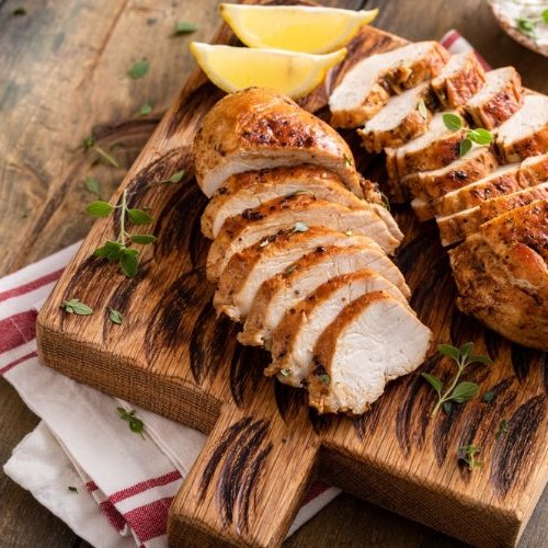 鶏むね肉のオリーブオイルチキンソテー