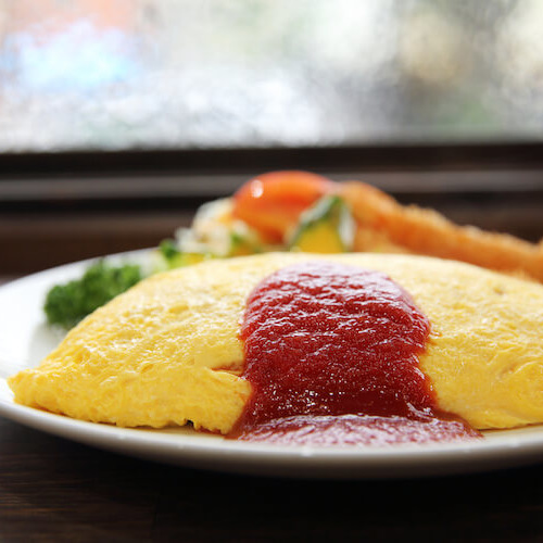 酵素玄米オムライス