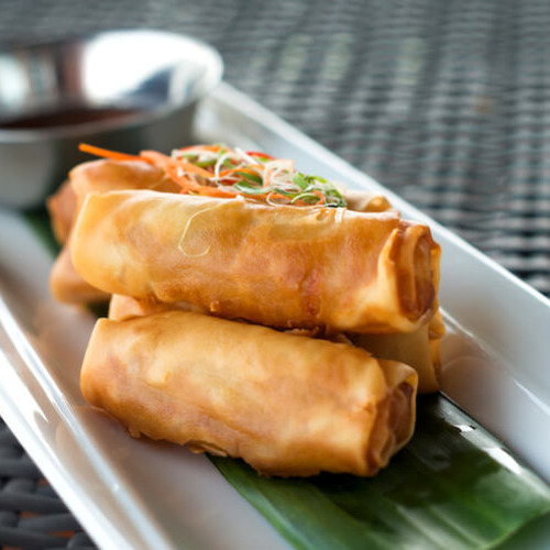 酵素玄米入り春巻き