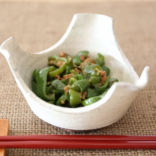 ピーマンの醤油麹炒め