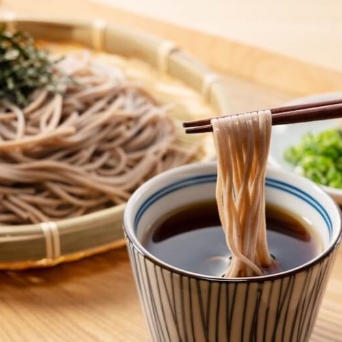 めんつゆとそば