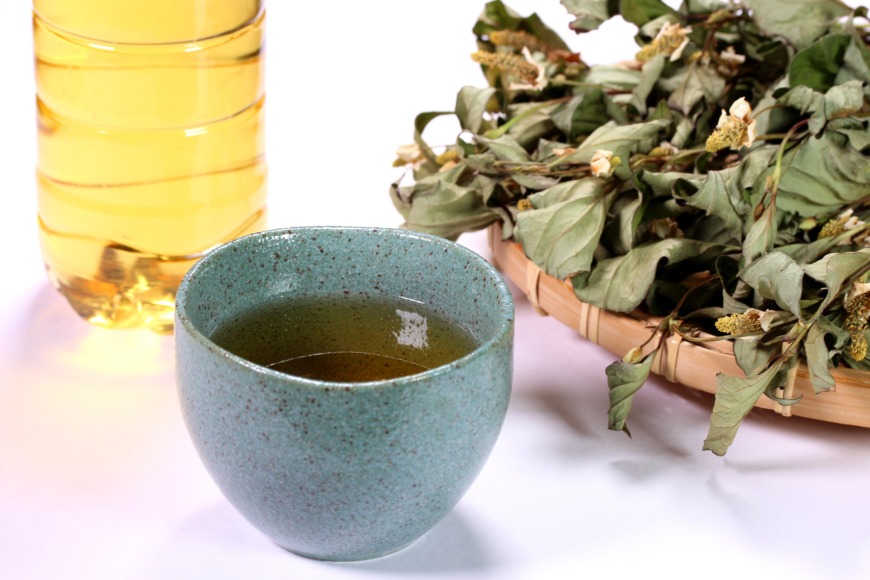 どくだみ茶と茶葉