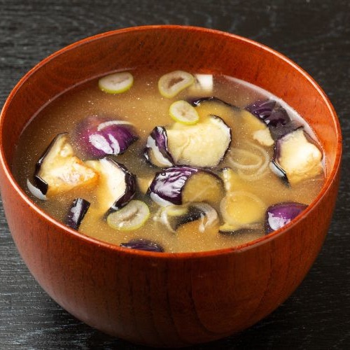 なすのお味噌汁