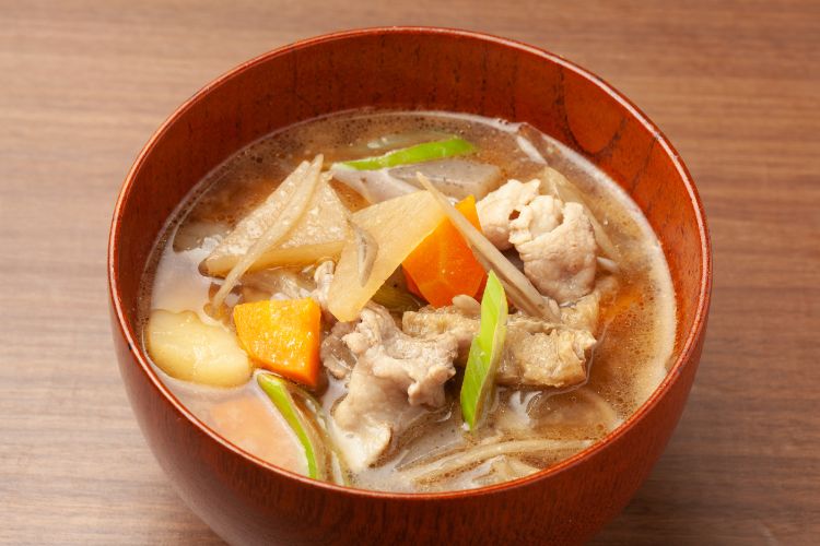 じゃがいもの味噌汁