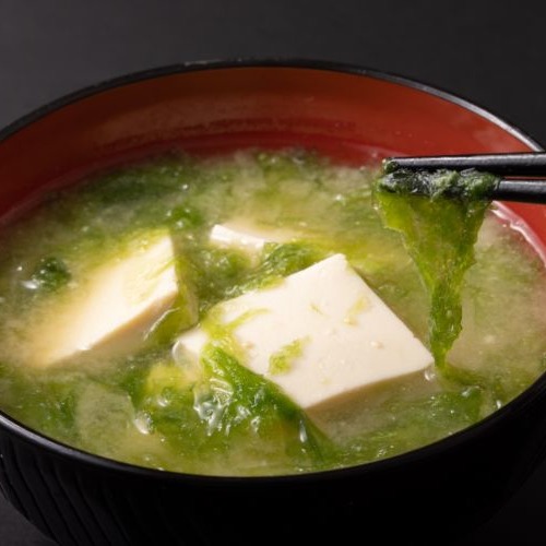 あおさの味噌汁