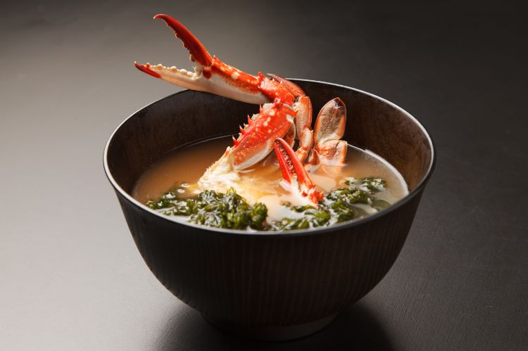 カニのお味噌汁