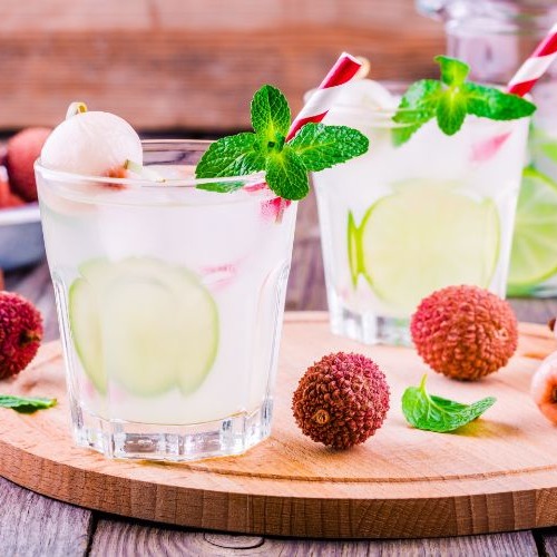 ライチのフルーツ酢