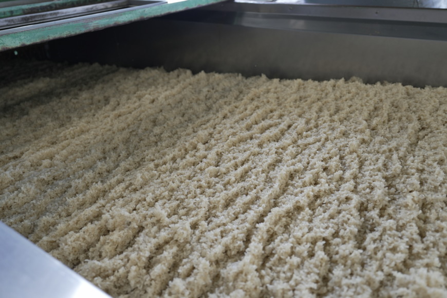 みりんの原料となるもち米