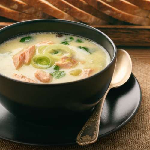 豆乳味噌スープ