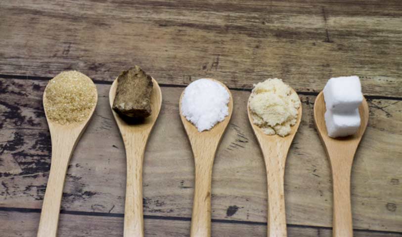 精製糖（分蜜糖）と含蜜糖