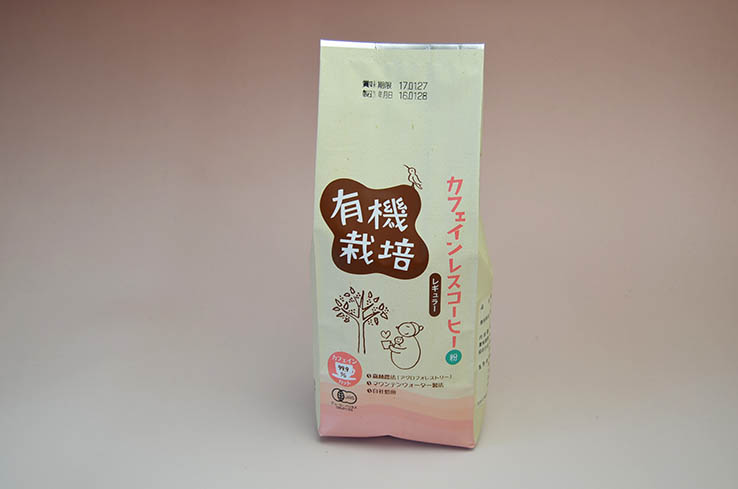 カフェインレスコーヒードリップバッグ（有機栽培・粉200ｇ）ウインドファーム特製