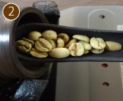 水分を抜く。全体が黄色くなったら水抜きOK。