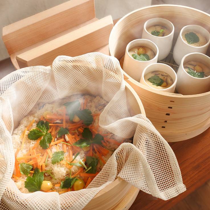 木曽ひのきの特級和せいろ