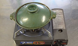 土鍋での玄米の炊き方4